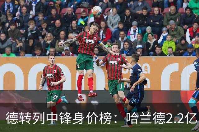 德转列中锋身价榜：哈兰德2.2亿欧居首，姆巴佩2亿欧第二